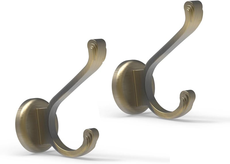 Ant Mag Magnet Hooks Heavy Duty 140lbs Neodymium Magnet Metal Wall Hooks for Hanging Coats Robes Backpacks Bags Hats Keys Mugs Cups Towels Bronze - Image 1